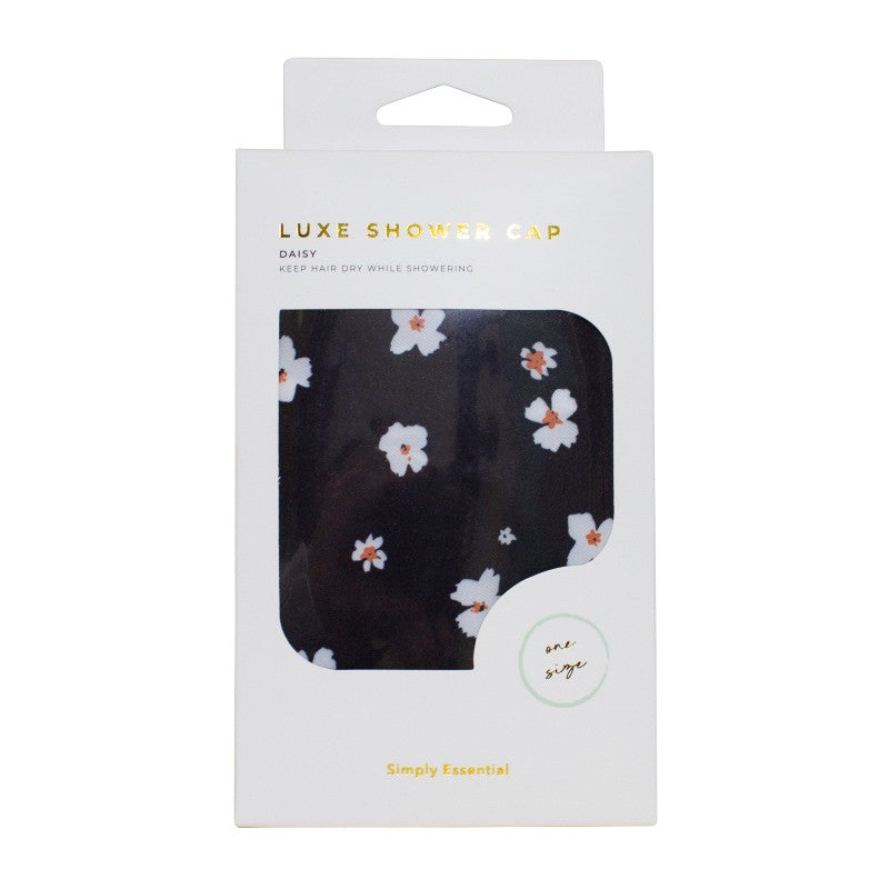 Simply Essential Luxe Shower Cap Daisy