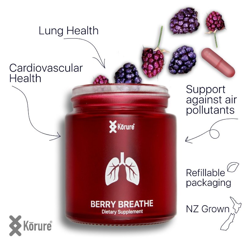 Kōrure Breathe Berry 30 Capsules