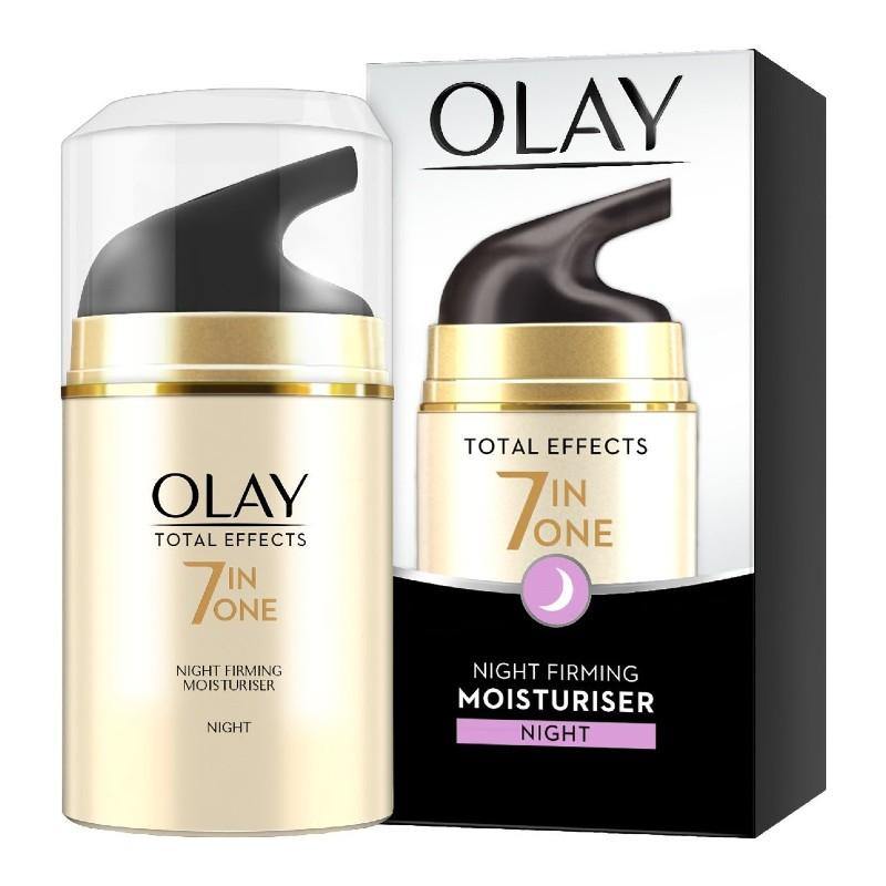 Olay Total Effects 7in1 Night Firming Moisturiser Cream 50ml NZ - Bargain Chemist