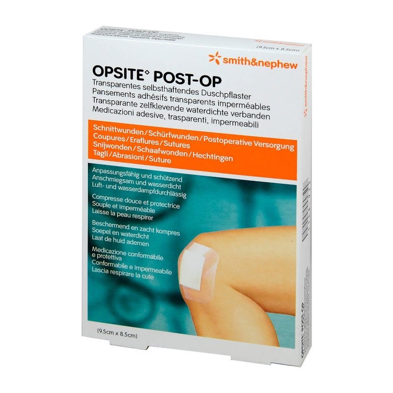Opsite Post-Op Single Dressing 9.5cm x 8.5cm