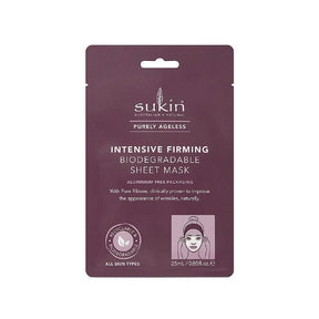 Sukin Purely Ageless Intensive Firming Biodegradable Sheet Mask 25ml NZ - Bargain Chemist