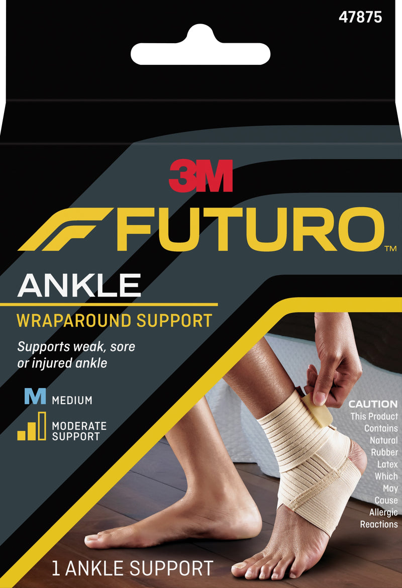 Futuro Wrap Around Ankle Support Medium Everyday Use 47875