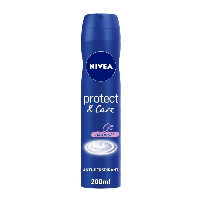Nivea Protect & Care Anti-Perspirant Spray 200ml NZ - Bargain Chemist