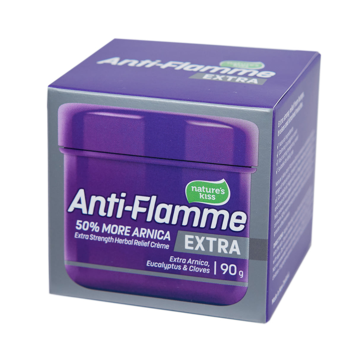 Natures Kiss Anti-Flamme Extra Crème with Arnica 90g