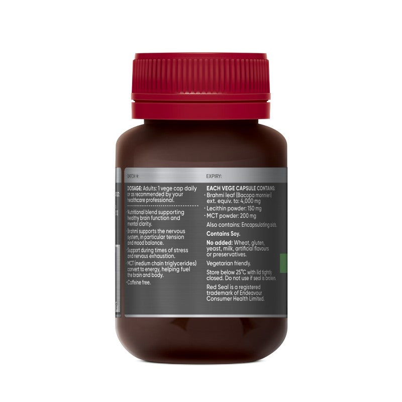 Red Seal High Strength Brain Fuel 30 Capsules