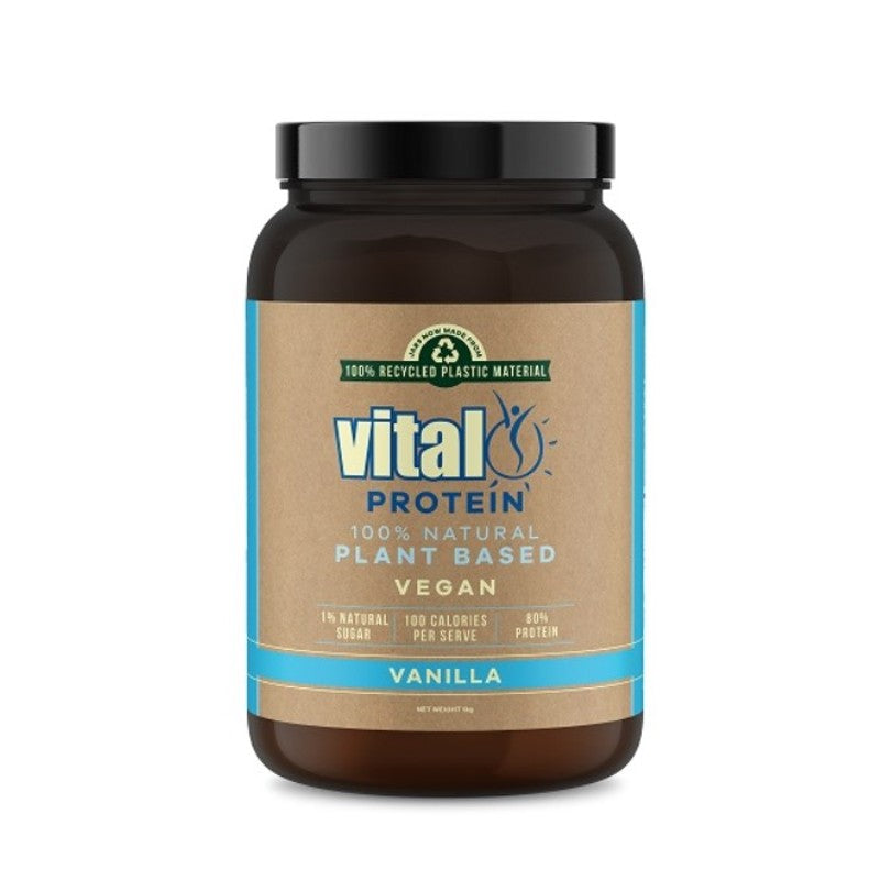 Vital Plant Based Protein Powder Vanilla 1kg
