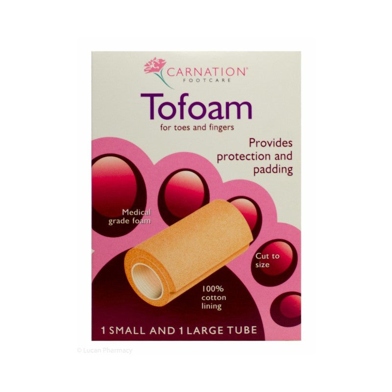 Carnation Tofoam 1 Small and 1 Large Tube 2 Pack