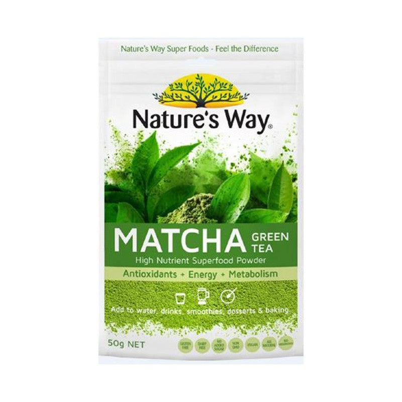 Nature's Way Super Food Matcha Green Tea Powder 50g