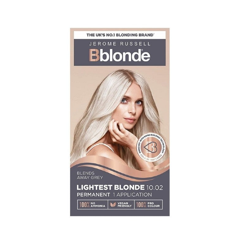 Jerome Russell Bblonde Permanent Hair Colour 10.02 Lightest Blonde