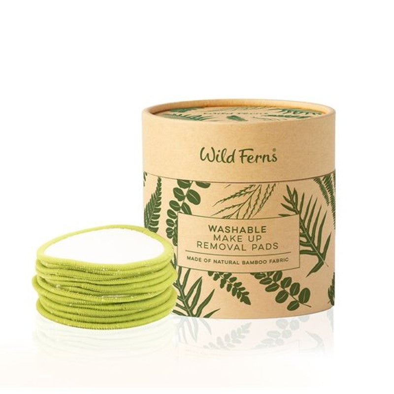 Wild Ferns Washable Makeup Removal Pads 20 Pack