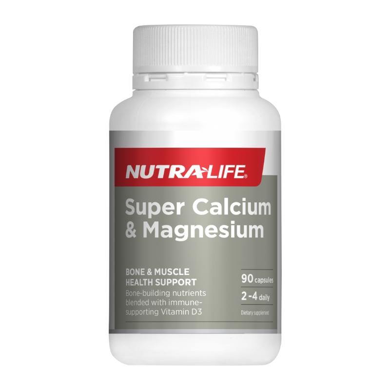 Nutri-Life Super Calcium & Magnesium 90 Capsules NZ - Bargain Chemist