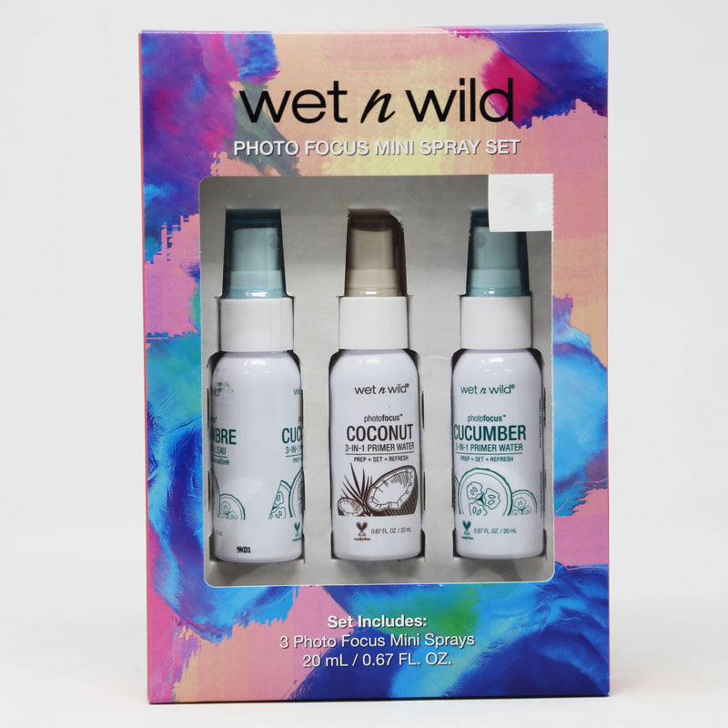 Wet and Wild Mini Primer Spray Set 3 Pack