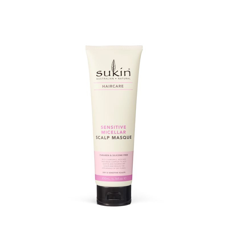 Sukin Haircare Sensitive Micellar Scalp Masque 200ml