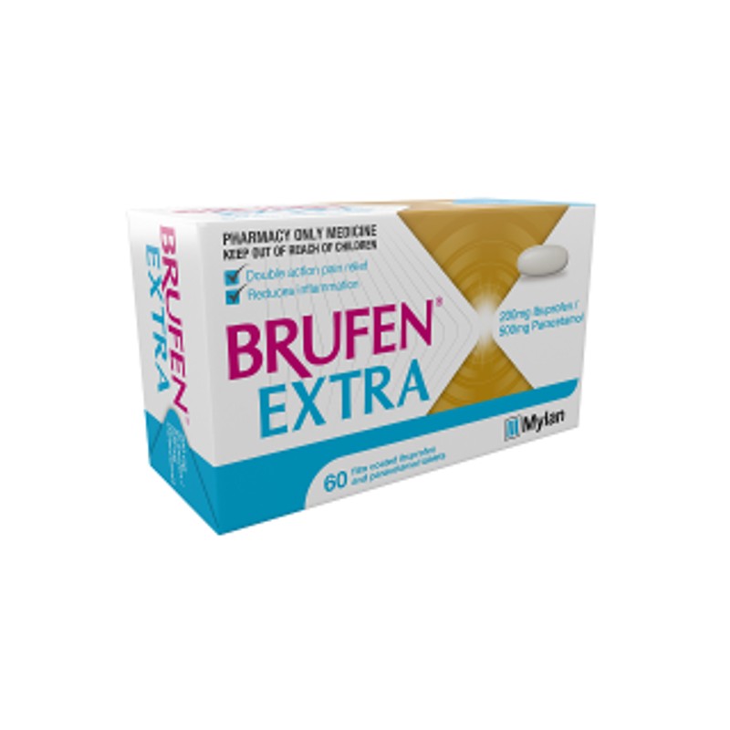 Brufen Extra 60 Tablets limit 1