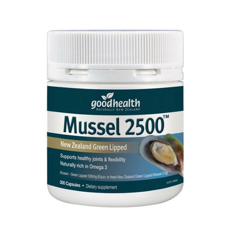 Good Health Mussel 2500mg 300 Capsules