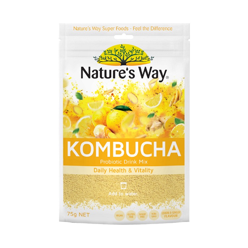 Nature's Way Super Food Kombucha Powder 75g