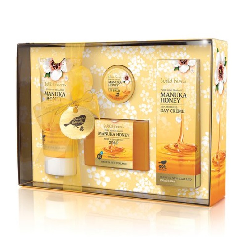 Wild Ferns Manuka Honey Gift Box