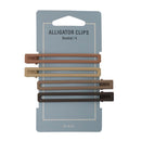 Mae. Alligator Clips Neutral 4 Pack