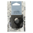 Mae. Elastics Thin Black 20 Pack