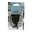 Mae. Elastics Flat Brown 12 Pack