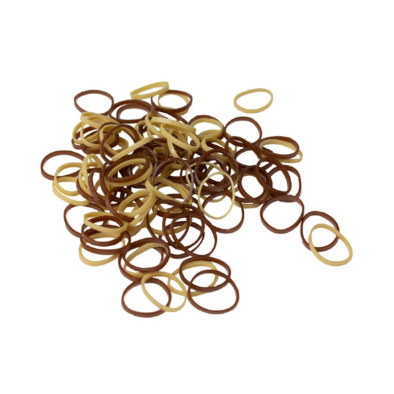 Poly Band Soft Elastics Polybands Brown/Blonde 100 Pack – Bargain Chemist
