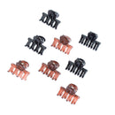 Mae. Claw Grips Mini Black & Tortoiseshell 8 Pack