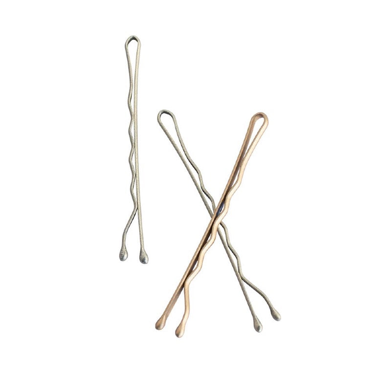 Mae. Bobby Pins 5cm Satin Blonde 60 Pack