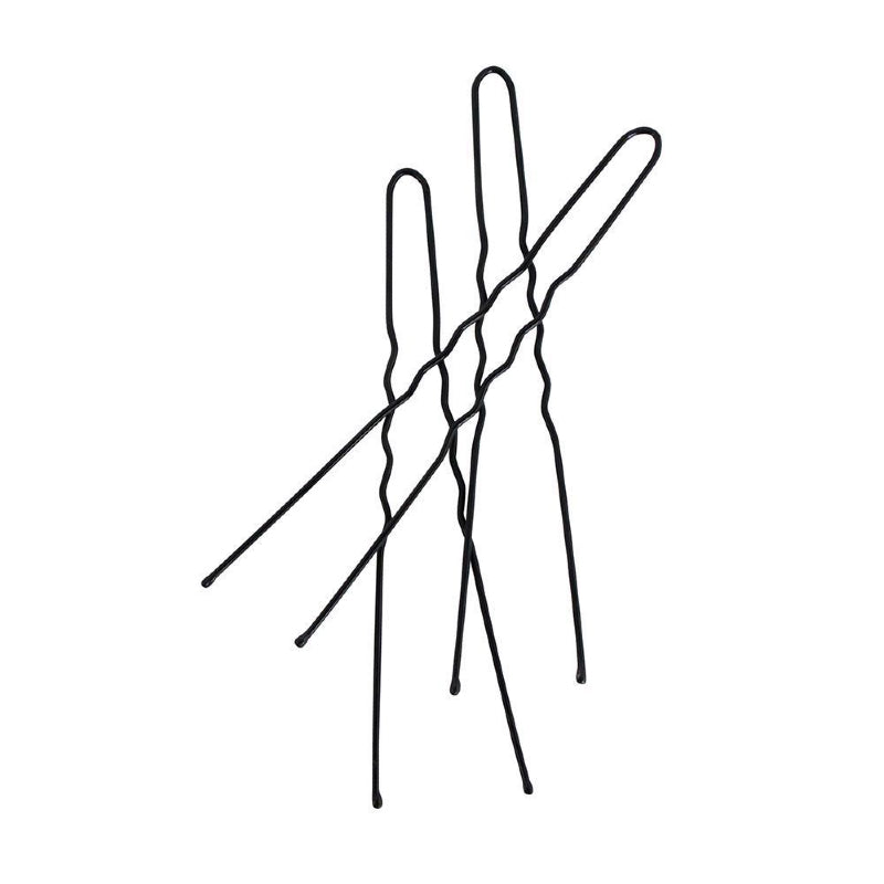 Mae. Hair Pins 7.5cm Black 30 Pack