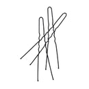 Mae. Hair Pins 7.5cm Black 30 Pack