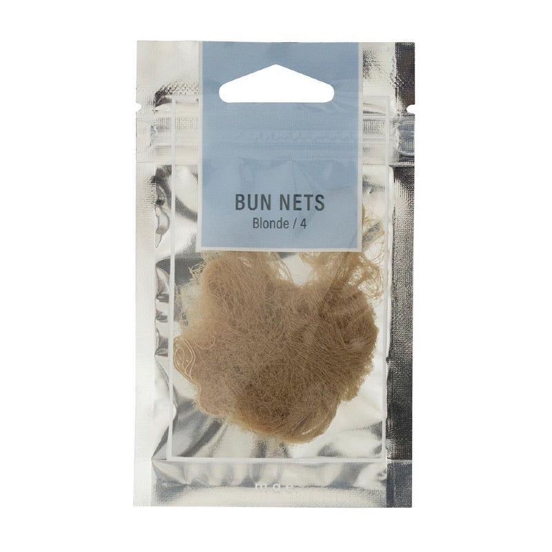 Mae. Bun Nets Blonde 4 Pack