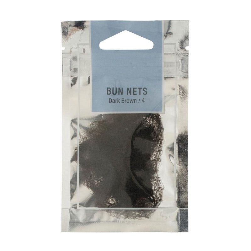 Mae. Bun Nets Dark Brown 4 Pack → Mae Bun Nets Dark Brown 4 Pack