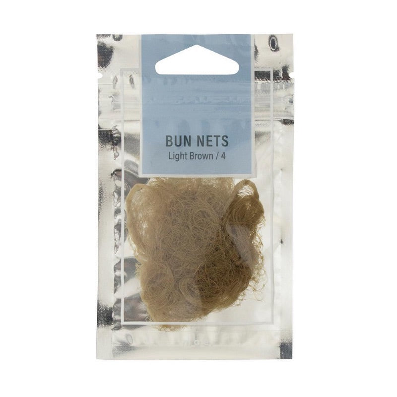 Mae. Bun Nets Light Brown 4 Pack