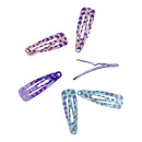 Mini By Mae One Touch Clips 4cm With Hearts (6)