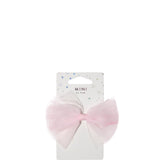 Mini By Mae Alligator Clip Tulle Dusky Pink