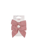 Mini By Mae Alligator Clips Dusky Pink (2)