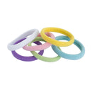 Mini By Mae Elastics Soft Ponytailers Assorted Pastels (15)