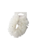 Mini By Mae MBM Elastic Scrunchie Tutu White