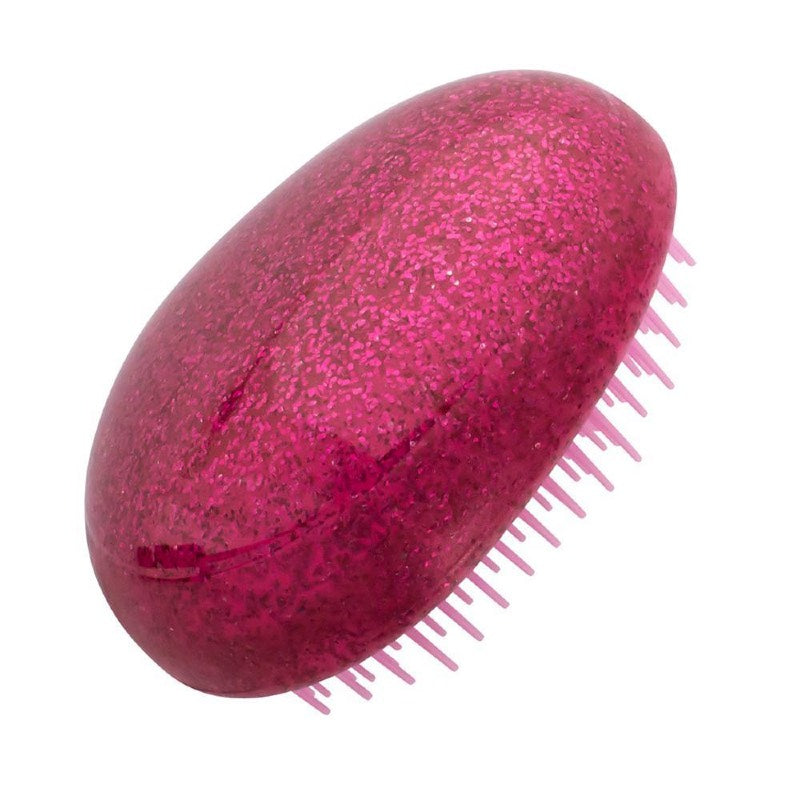 Mae. Brush D-Tangler Egg Pink Glitter