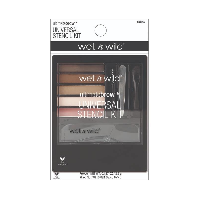 Wet n Wild UltimateBrow Universal Stencil Kit NZ - Bargain Chemist