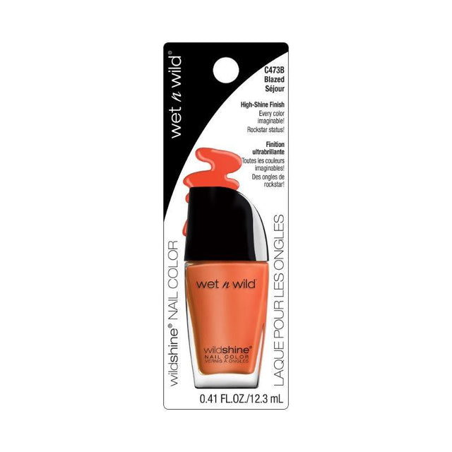 Wet n Wild WildShine Nail Colour Blazed NZ - Bargain Chemist