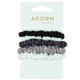 Elastics Slim Scrunchies Greys