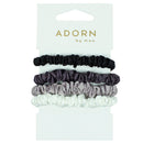 Elastics Slim Scrunchies Greys