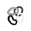 Elastics Slim Scrunchies Greys