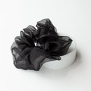 Elastic Scrunchie Extra Large Organza Black