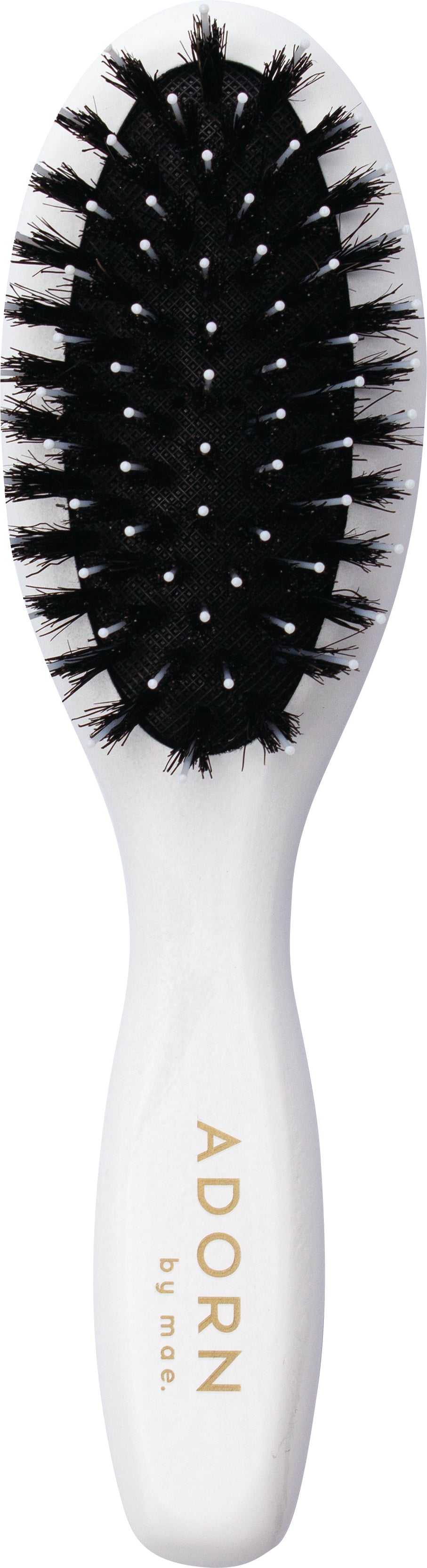 Mae. Brush Natural Bristle Oval Pad Small