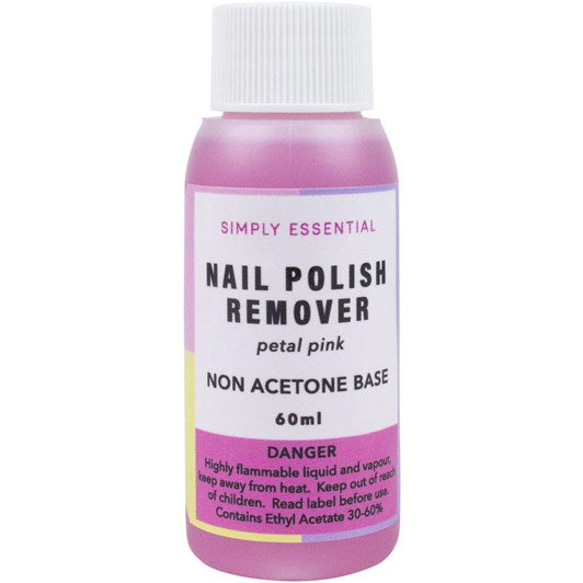 Simply Essential Nail Polish Remover Pink 125ml