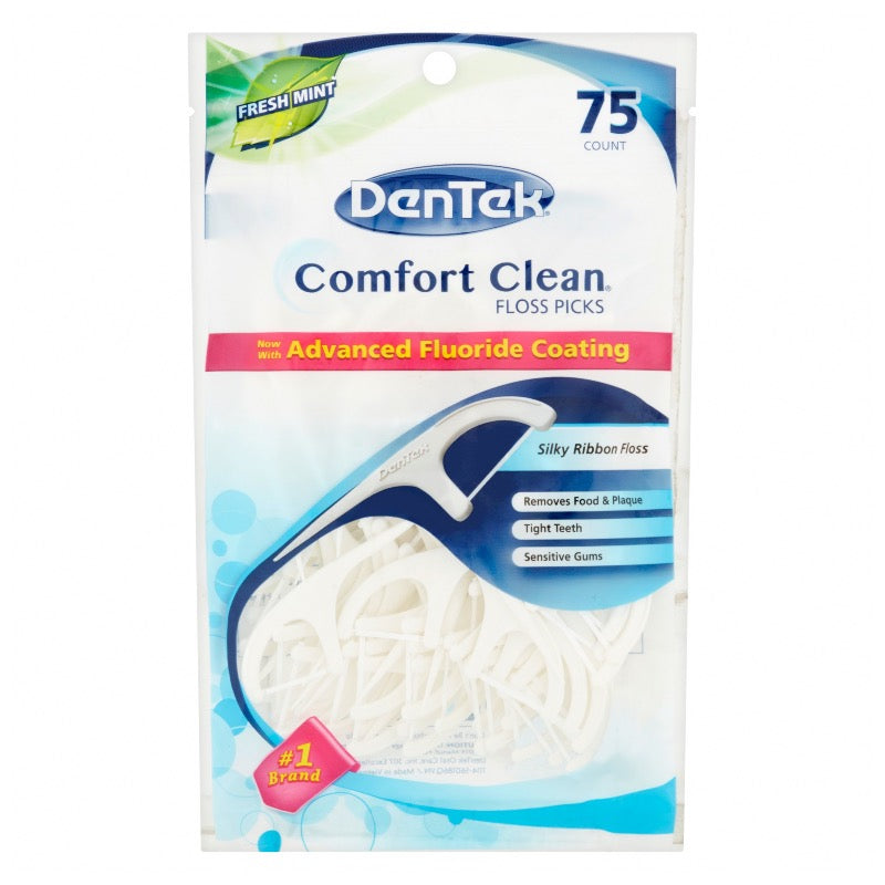 DenTek Comfort Clean Floss Picks 75 Count