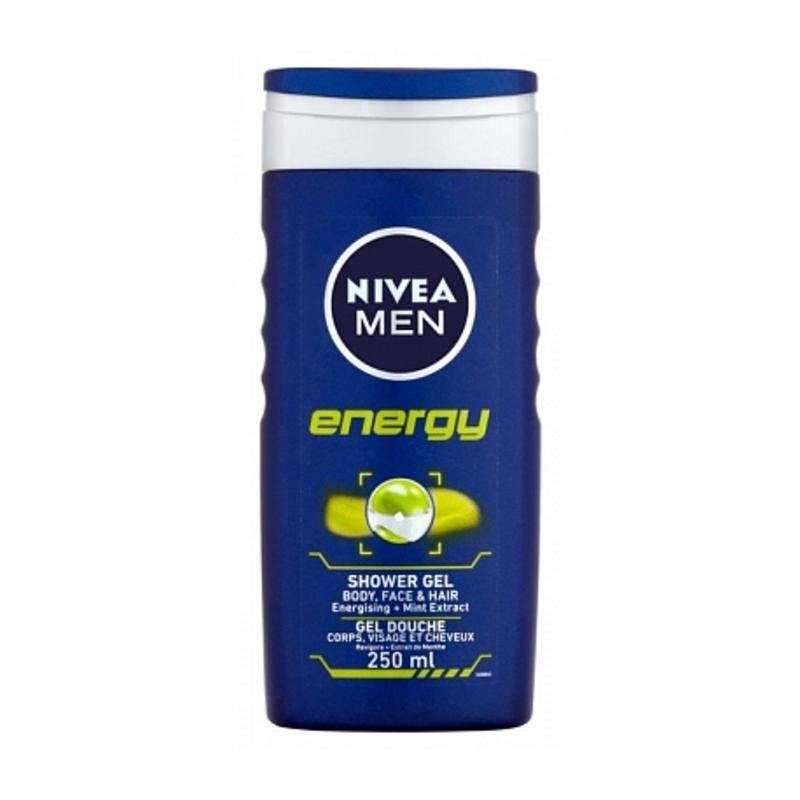 Nivea Men Energy Shower Gel 250ml NZ - Bargain Chemist