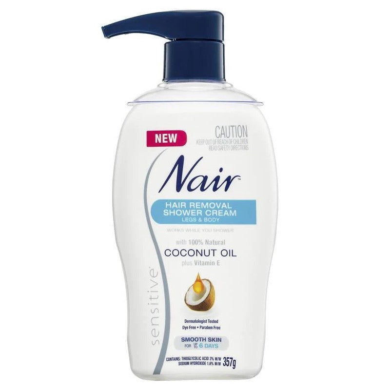 Nair Hair Removal Shower Cream Coconut 357g