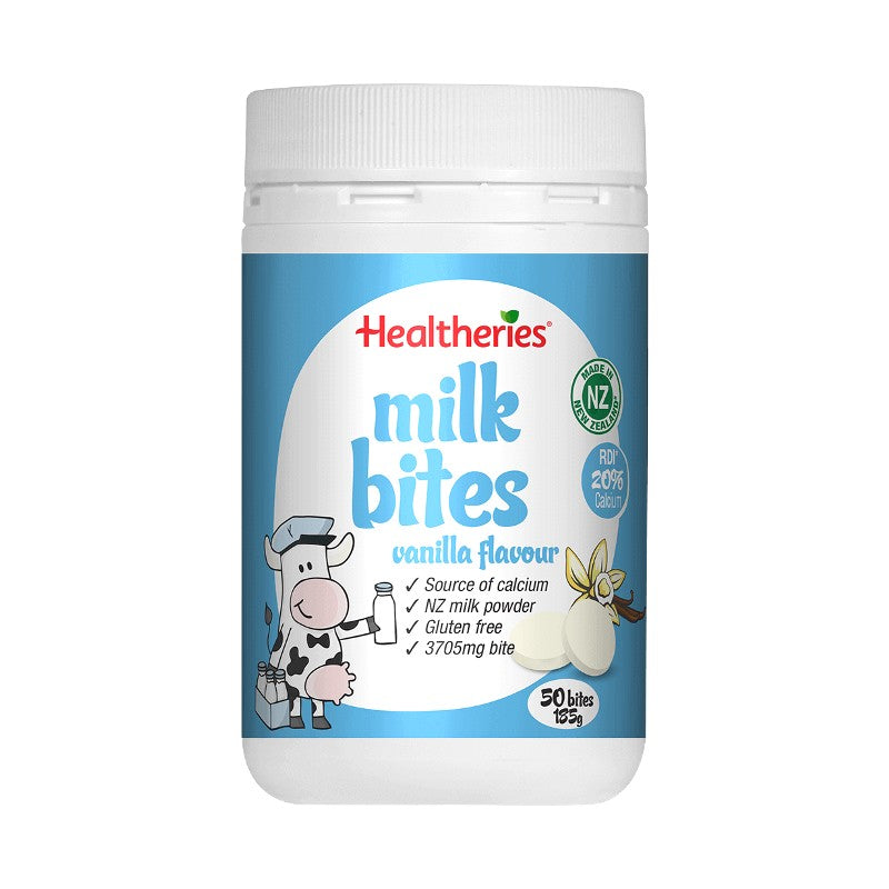 Healtheries Milk Bites Vanilla Flavour 50 Tablets